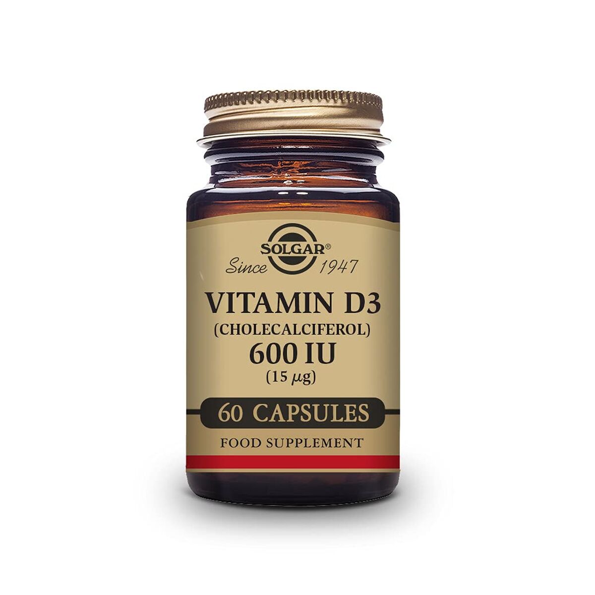 Vitamina D3 (Colecalciferolo) Solgar 600 iu 60 Capsule