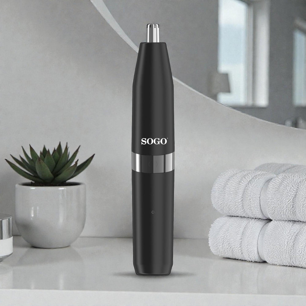 Sogo Nose and Ear Hair Clipper rechargable (CPE-SS-3497)