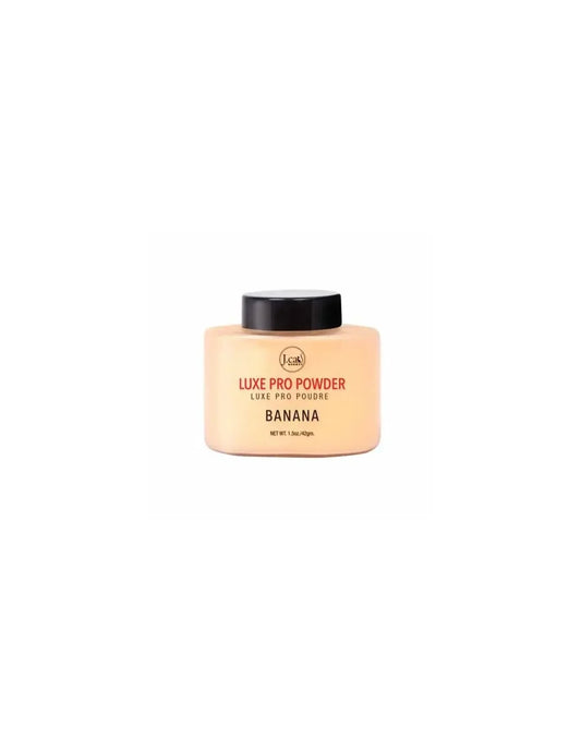 J.cat Beauty Jcat Mattifying Polvo Luxe Pro Banana