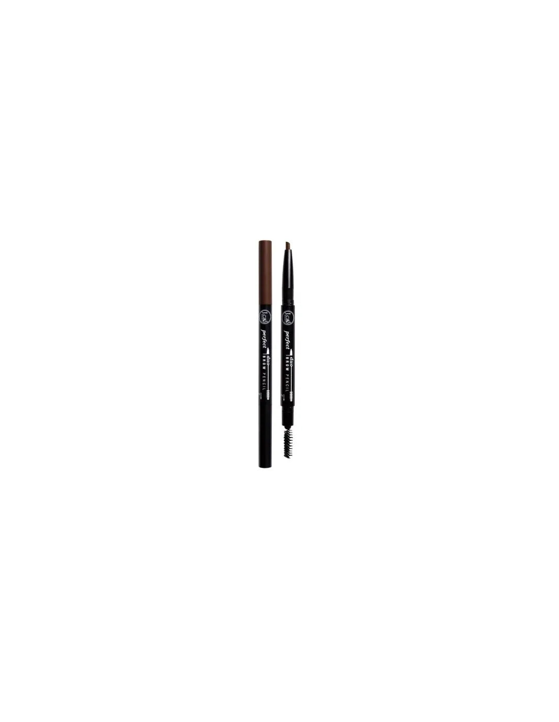 J.cat Beauty Jcat Brow Pencil Duo Brun Foncé Parfait