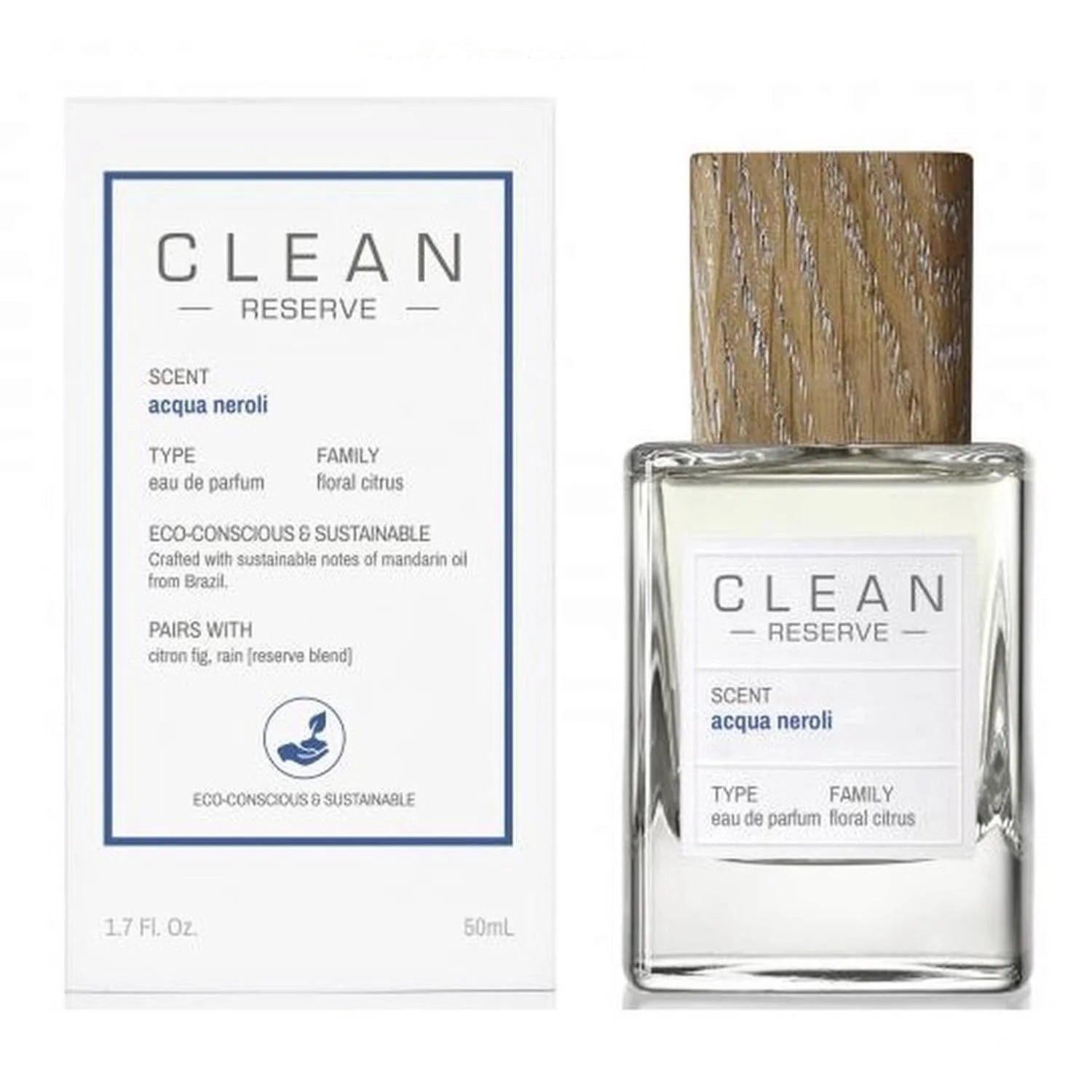 Clean Reserve Eau De Parfum Aqua Néroli 50 ml Vaporisateur