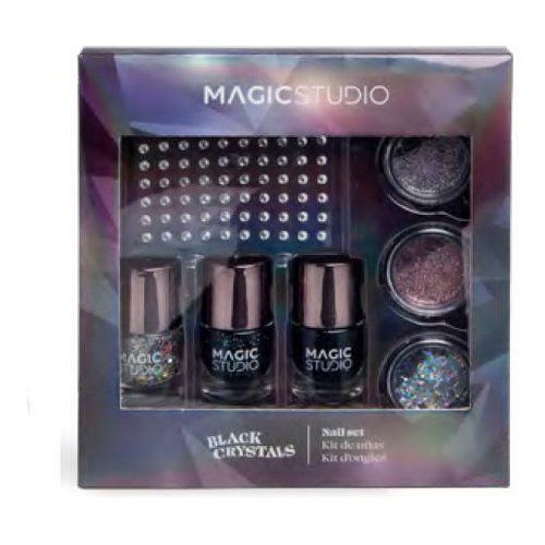 Idc Institute Idc Magic Studio Black Crystals Nail Set