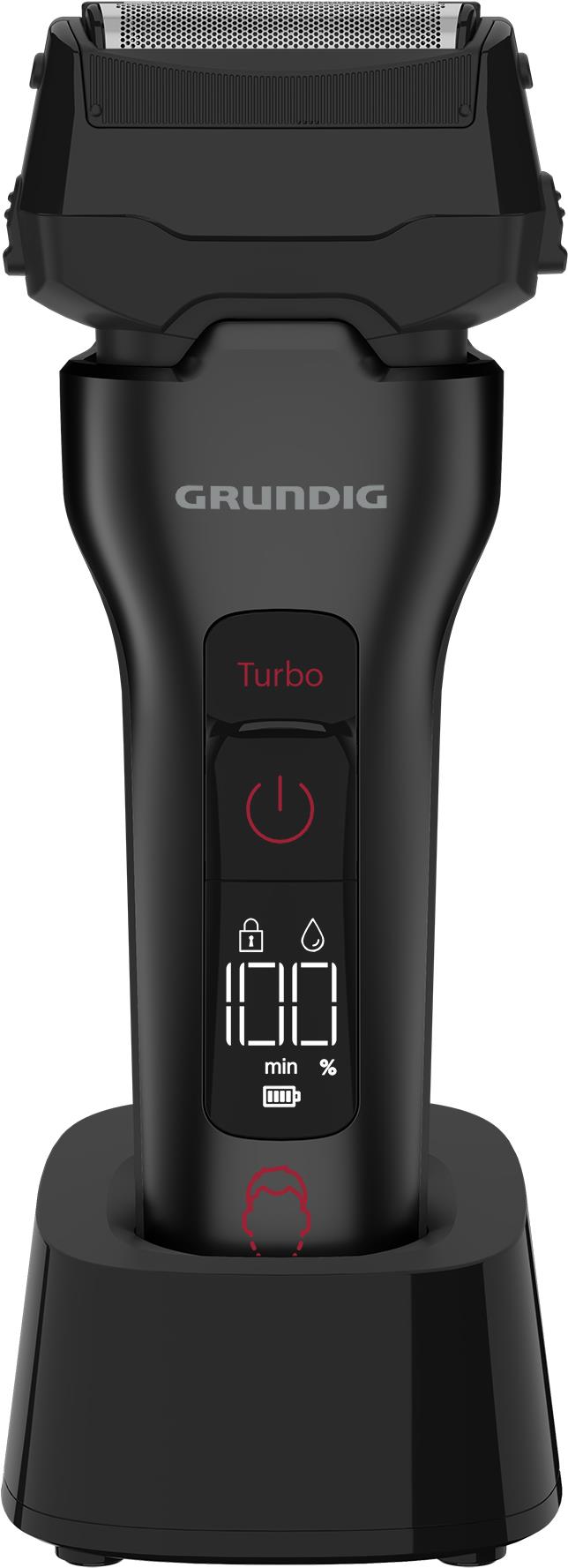 Grundig MS 9330 Folienschaber Trimmer Schwarz - Rot ()