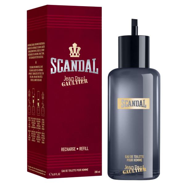 Jean Paul Gaultier Scandal Pour Homme Eau De Toilette Refill 200ml