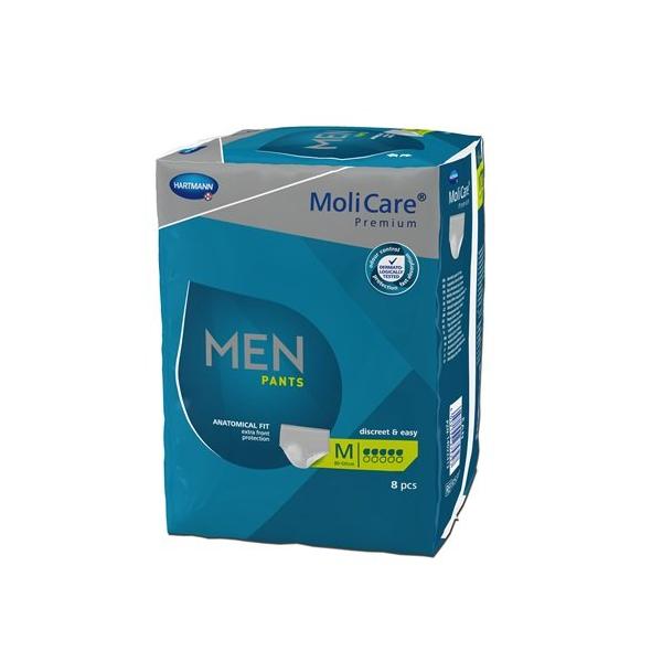 Hartmann Premium Pants Men 5 Gotas Paal Masculino Talla M 8 Unidades Molicare
