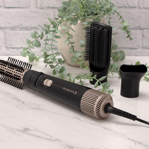 Remington AS7500 Spazzola ad aria calda Caldo Nero, Champagne 1000 W 1,8 m