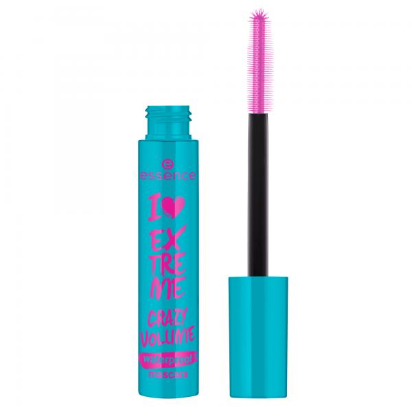 Essence Cosmetics I Love Extreme Crazy Volume Máscara De Pestaas Waterproof 12ml