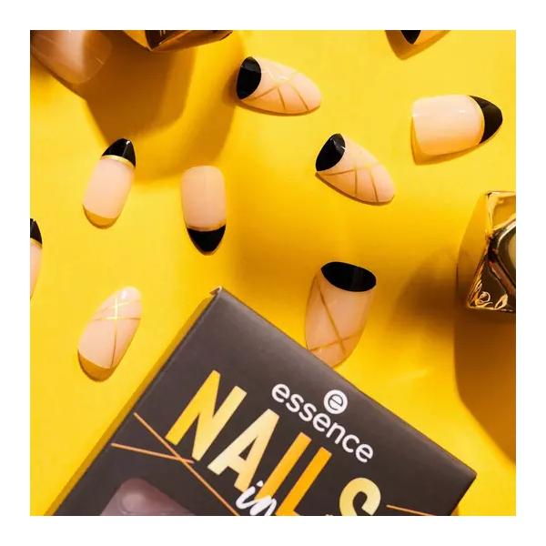 Essence Cosmetics Nails In Style Uas Artificiales Be In Line 12 U 