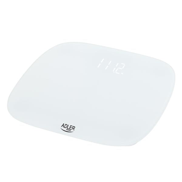 Adler AD 8176 bilance pesapersone Quadrato Bianco Bilancia pesapersone elettronica