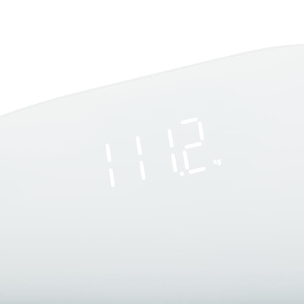 Adler AD 8176 bilance pesapersone Quadrato Bianco Bilancia pesapersone elettronica