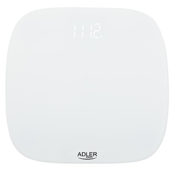 Adler AD 8176 bilance pesapersone Quadrato Bianco Bilancia pesapersone elettronica