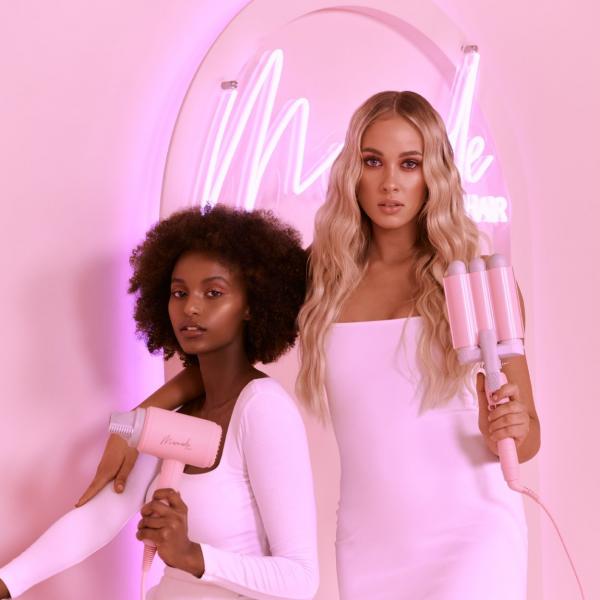 Mermade Profiwelleneisen Pro Wave Pink 32 Mm