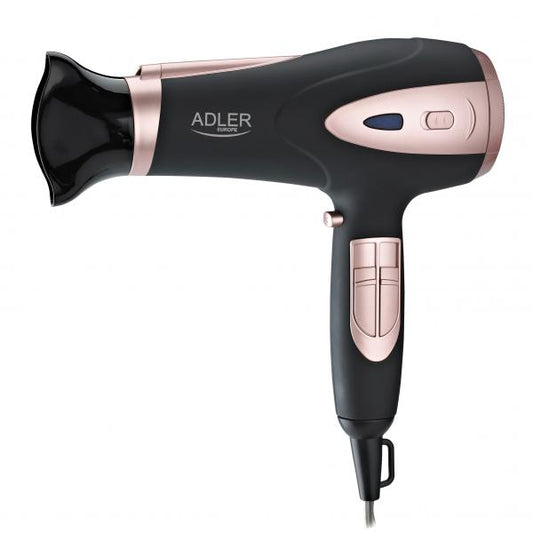Adler AD 2248B asciuga capelli 2200 W Nero
