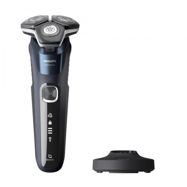 Philips SHAVER Series 5000 S5885/25 rasoio elettrico Rotazione Trimmer Blu