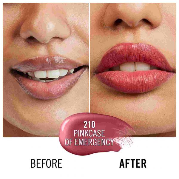 Rimmel London Lasting Provacalips Lip Colour Transfer Proof 210-Pink Case Of Emergency 2,3ml