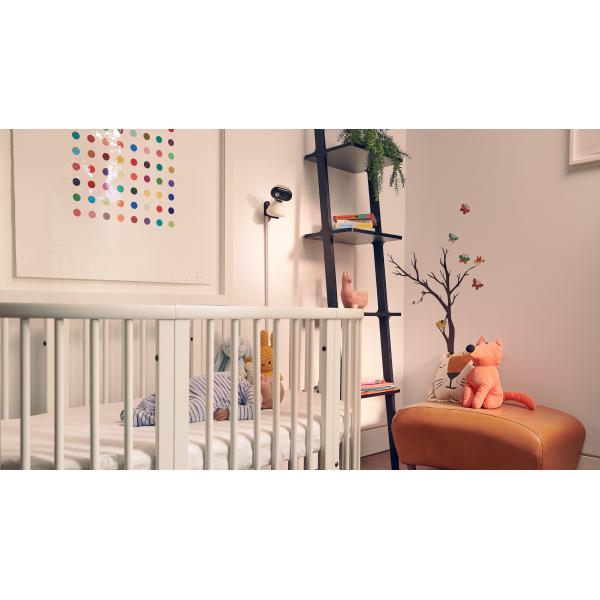 Motorola PIP1200 monitor video per bambino 300 m FHSS Nero, Bianco (Motorola PIP1200 Baby videoskrm 300 m)