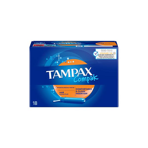 Tampax Compak Super Plus 18 Units