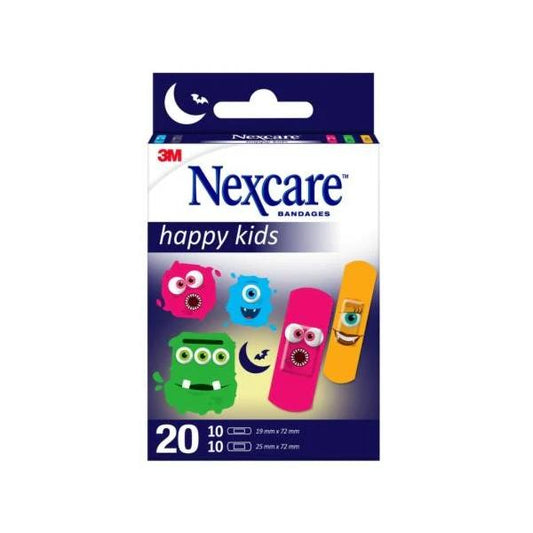 Kids Plasters Monsters 20 Unidades Surtidas Nexcare
