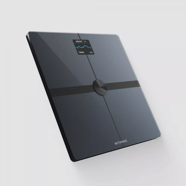 Withings Body Smart Quadrato Nero Bilancia pesapersone elettronica