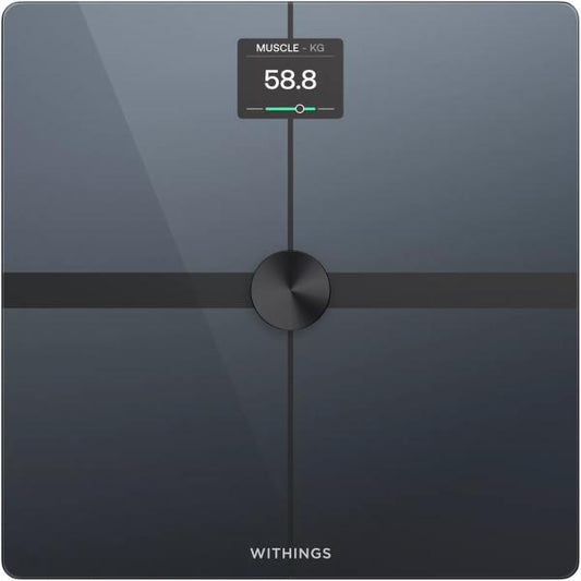 Withings Body Smart Quadrato Nero Bilancia pesapersone elettronica