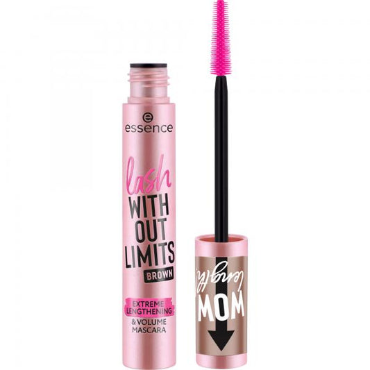Essence Cosmetics Lash With Out Limits Extreme Lengthening y Volume 02-Brown 13ml