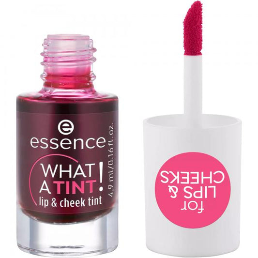Essence Cosmetics What A Tint! Tinte Para Labios y Mejillas 01-Kiss From A Rose 4,9ml 