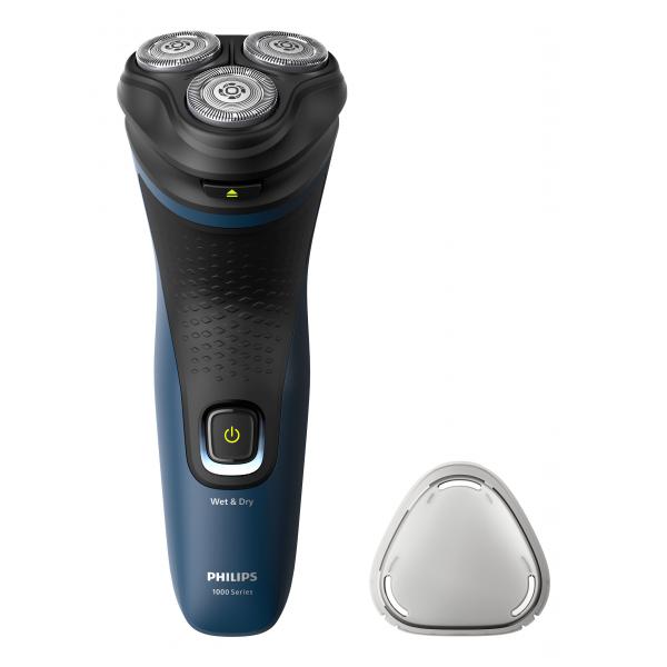 Philips S1151/00 rasoio elettrico Rotazione Trimmer Nero, Blu