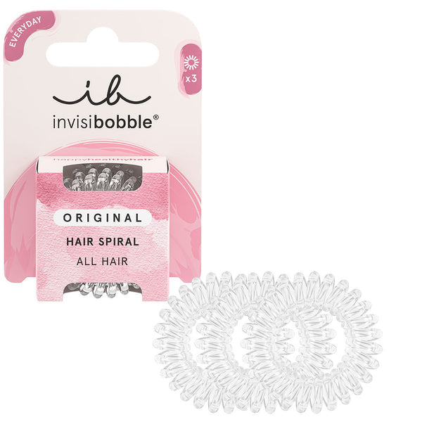 Invisibobble Crystal Clear 3 U