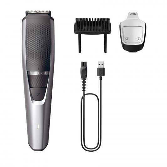Philips BEARDTRIMMER Series 3000 BT3239/15 regolabarba Batteria 20 1 cm Nero, Argento