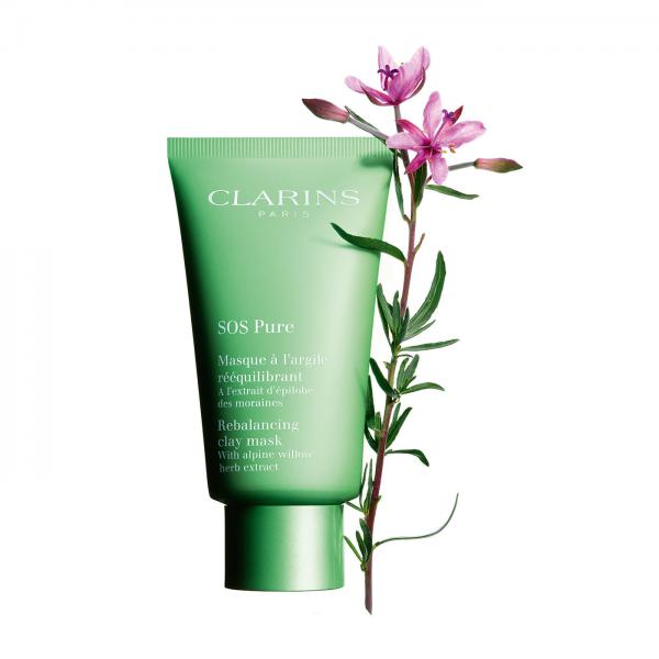 Clarins SOS Pure Rebalancing Clay Mask 75ml