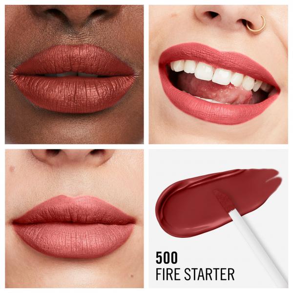 Rimmel London Lasting Mega Matte Liquid Lip Colour 500-Fire Starter 7,4ml