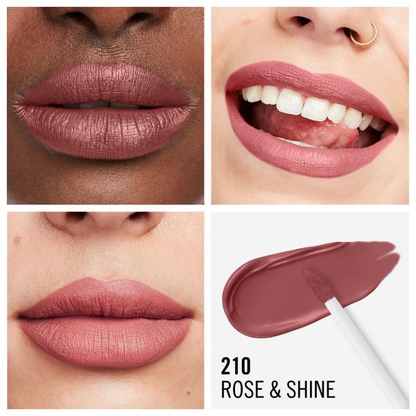 Rimmel London Lasting Mega Matte Liquid Lip Colour 210-Rose y Shine 7,4ml