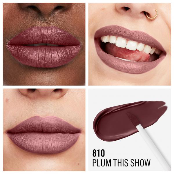 Rimmel London Lasting Mega Matte Liquid Lip Colour 810-Plum This Show 7,4ml