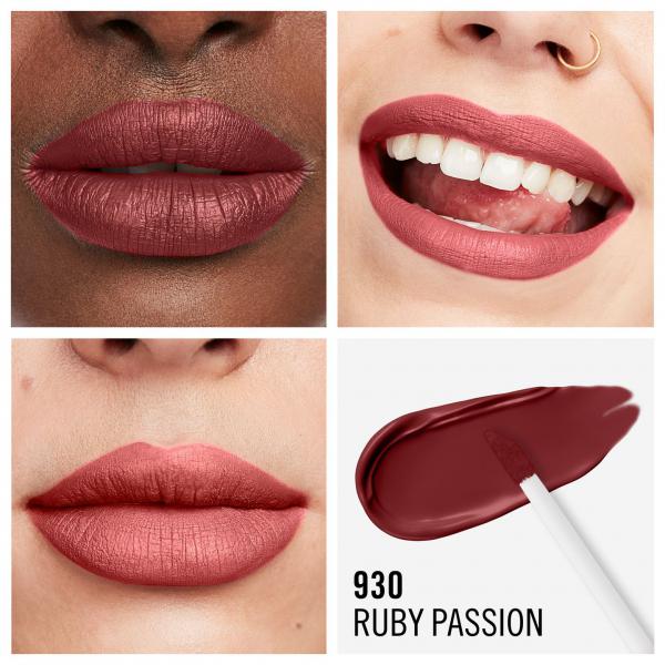 Rimmel London Lasting Mega Matte Liquid Lip Colour 930-Ruby Passion 7,4ml