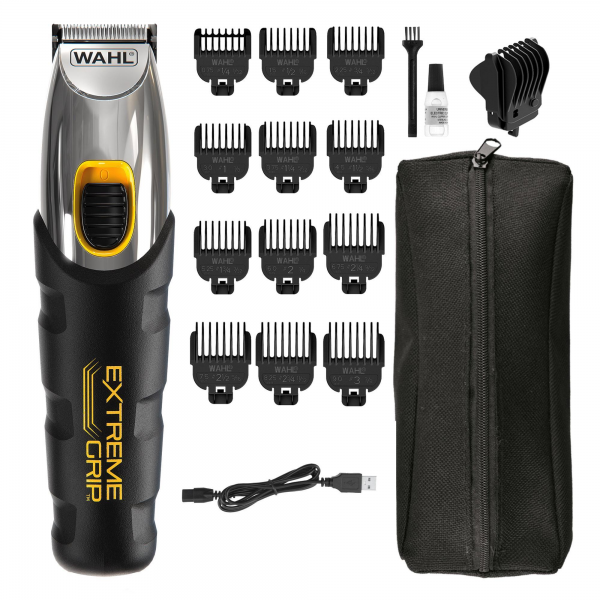 Wahl Extreme Grip CA/Batteria 1,1 cm Nero, Acciaio inox