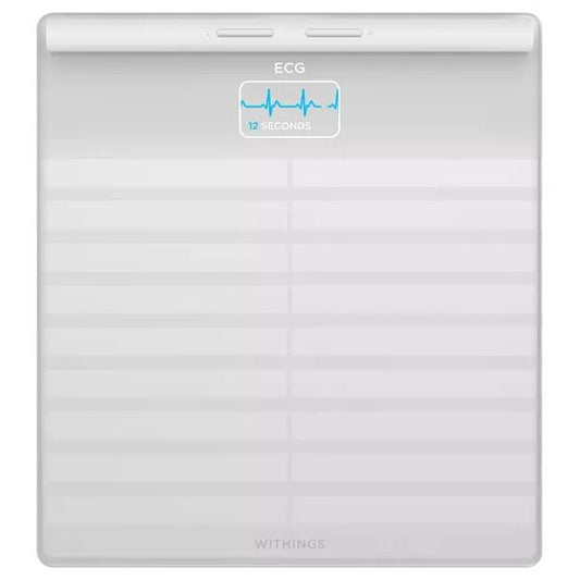 Withings Body Scan Quadrato Bianco Bilancia pesapersone elettronica