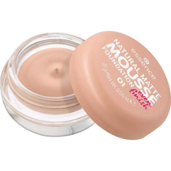 Essence Cosmetics Natural Matte Base Maquillaje En Mousse 01 16g