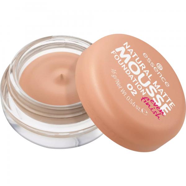 Essence Cosmetics Natural Matte Base Maquillaje En Mousse 02 16g