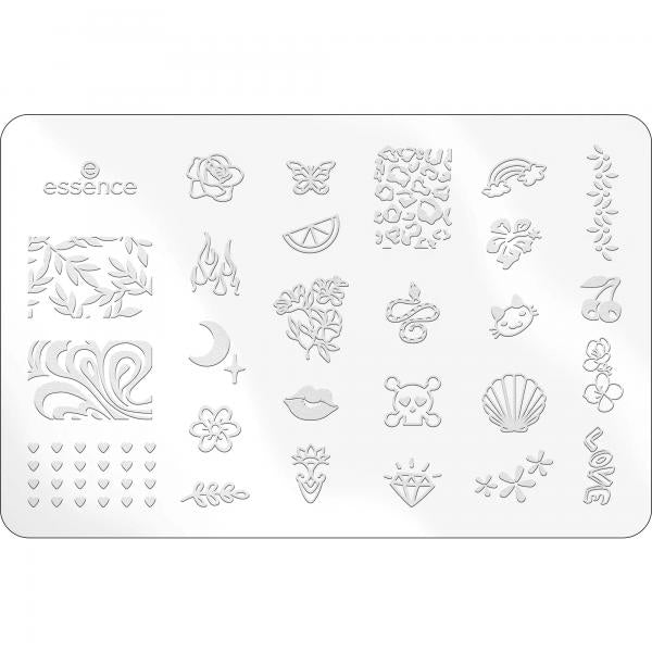Essence Cosmetics Stampy Designs Plantillas Para Estampado De Uas 1 U