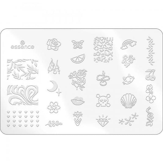 Essence Cosmetics Stampy Designs Plantillas Para Estampado De Uas 1 U