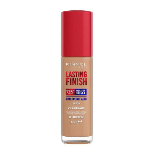 Rimmel London Lasting Finish Hydration Boost Spf20 203-True Beige 30ml