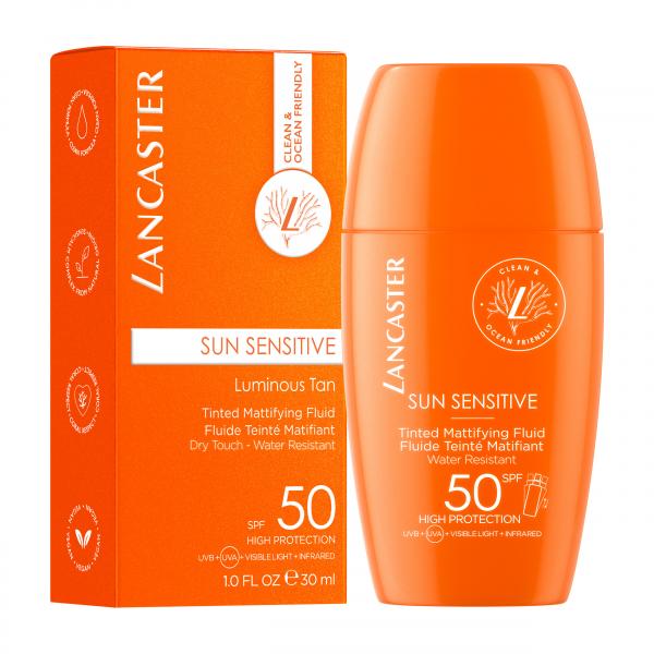 Lancaster Sun Sensitive Luminous Bronzing Fluid Spf50 30ml