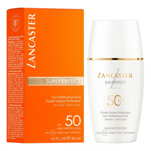 Lancaster Sun Perfect Sun Perfecting Fluid Wrinkles Dark Spots Spf50 30ml