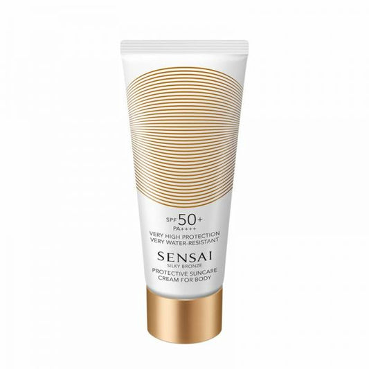 Sensai Silky Bronze Protective Suncare Cream For Body Spf50 150ml