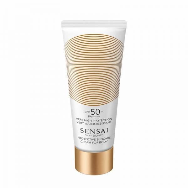 Sensai Silky Bronze Protective Suncare Cream For Body Spf50 150ml