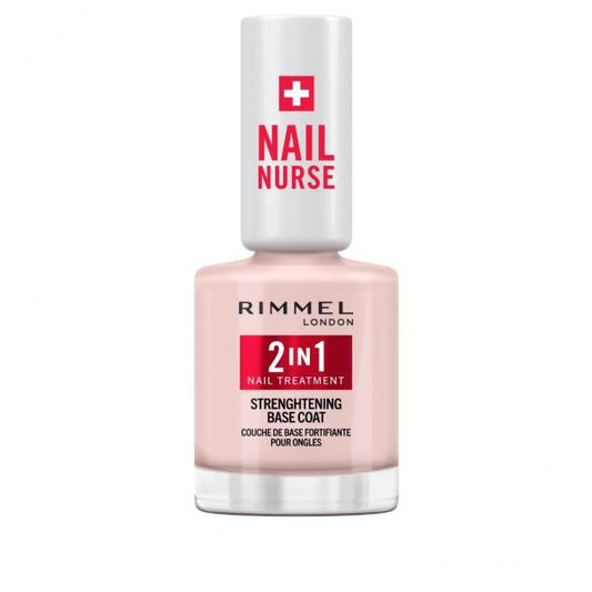 Rimmel London Nail Nurse 2 In 1 Tratamiento De Uas y Base Coat 12ml