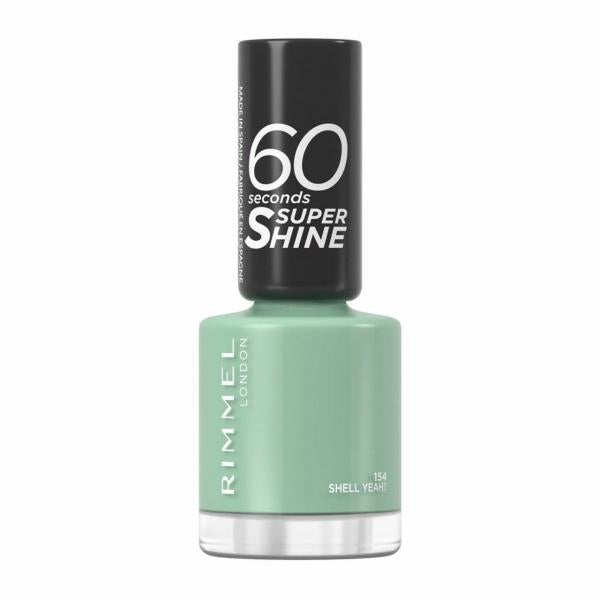 Rimmel London 60 Seconds Super Shine 154-Shell Yeah!! 8ml