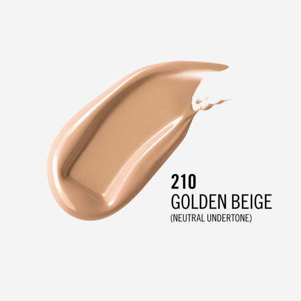 Rimmel London Lasting Finish Hydration Boost Spf20 210-Golden Beige 30ml