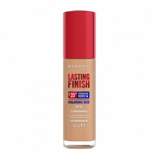 Rimmel London Lasting Finish Hydration Boost Spf20 210-Golden Beige 30ml