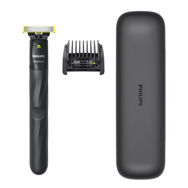 Philips QP1424/65 Bartschneider, Krperhaartrimmer, Przisions Trimmer, Rasierer Anthrazit (QP1424/65)